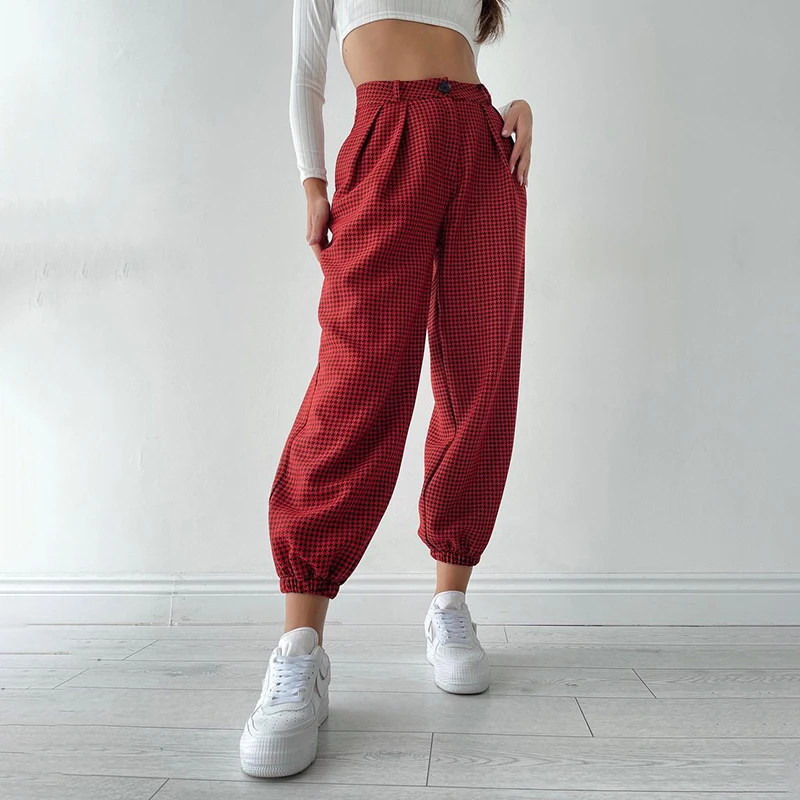 CUTENOVA X21PT658 Houndstooth Waist Button Skinny Thick Pants Women Shein Clothing Patchwork Joggers Women's Pants & Trousers
CUTENOVA X21PT658 Houndstooth Waist Button Skinny Thick Pants Women Shein Clothing Patchwork Joggers Women's Pants & Trousers