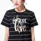 T Shirt Tshirts Print T Shirt Cotton T-Shirt Women O Neck Plain Short Sleeve Causal Tshirts