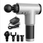 EMS Massage Gun Cordless Rechargeable Muscle Stimulator Deep Tissue Massager Device Body electric muscle stimulator