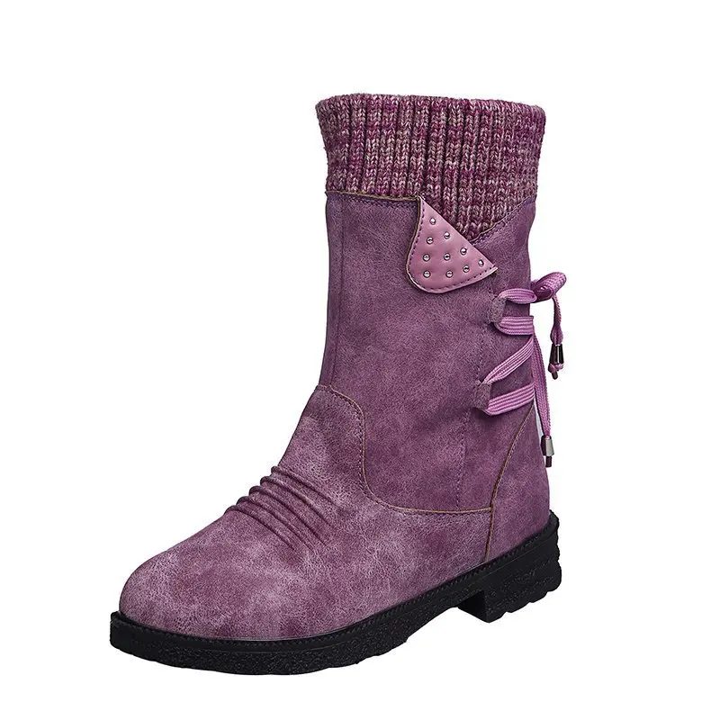 2021 autumn and winter new comfortable low-heeled square heel large size mid-tube women's boots, Red purple blue black khaki gray
2021 autumn and winter new comfortable low-heeled square heel large size mid-tube women's boots, Red purple blue black khaki gray