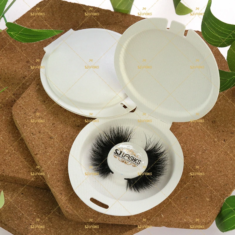 Biodegradable Customized Eco Friendly Eyelash Paper Packaging Eyelashes Boxes eco friendly packaging, Natural black
Biodegradable Customized Eco Friendly Eyelash Paper Packaging Eyelashes Boxes eco friendly packaging, Natural black