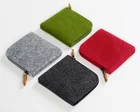 Coin Wallet Factory Direct Wholesale Needle Coin Purse Pouch Felt Wallet