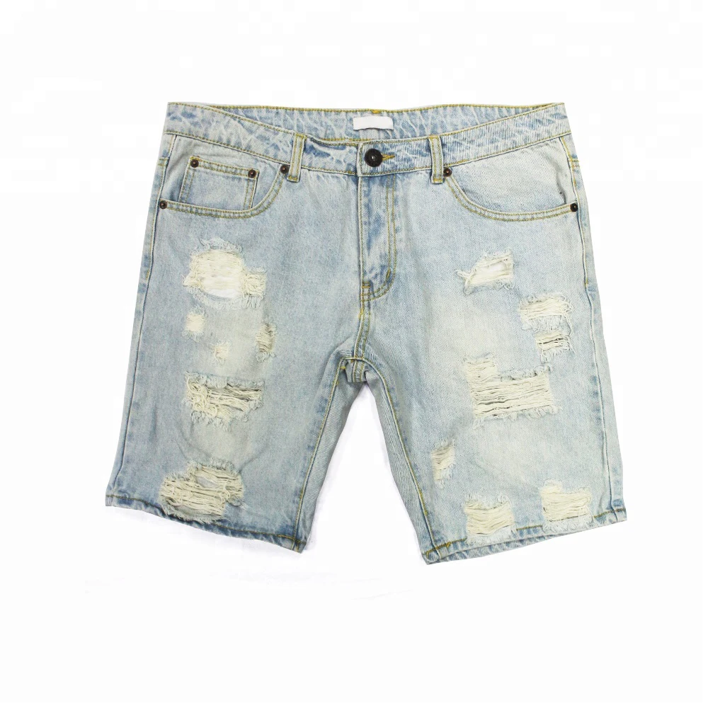 High quality logo customized ripped blue short jeans for men mens denim shorts mens nylon shorts, Blue or as customers' requested
High quality logo customized ripped blue short jeans for men mens denim shorts mens nylon shorts, Blue or as customers' requested