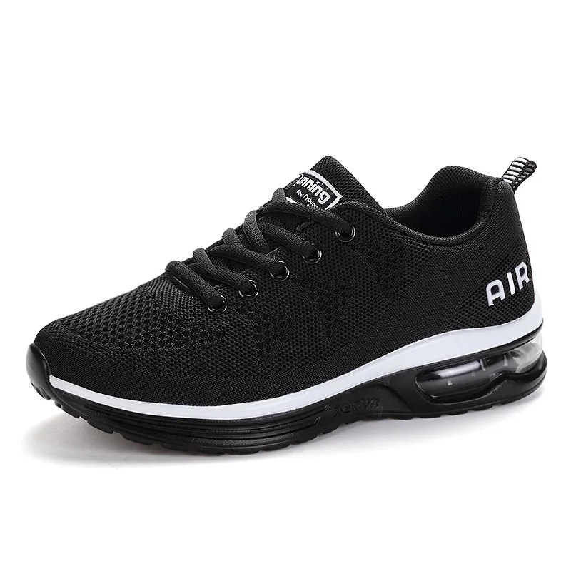 Spring And Summer Sports Shoes Men's Shock Absorption, Breathable, Non-slip Wear-resistant Air Cushion Fashion Running, Black
Spring And Summer Sports Shoes Men's Shock Absorption, Breathable, Non-slip Wear-resistant Air Cushion Fashion Running, Black