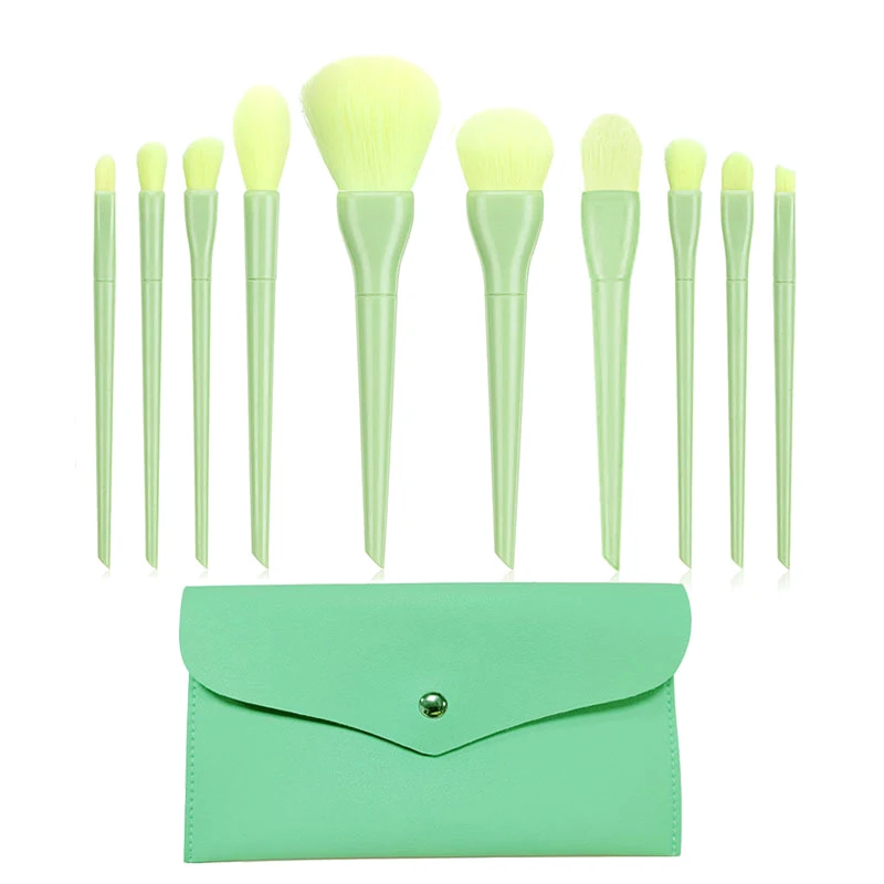 Free Sample Private Label Low Price Vegan Color Makeup Brushes Set With Case, Customized color
Free Sample Private Label Low Price Vegan Color Makeup Brushes Set With Case, Customized color