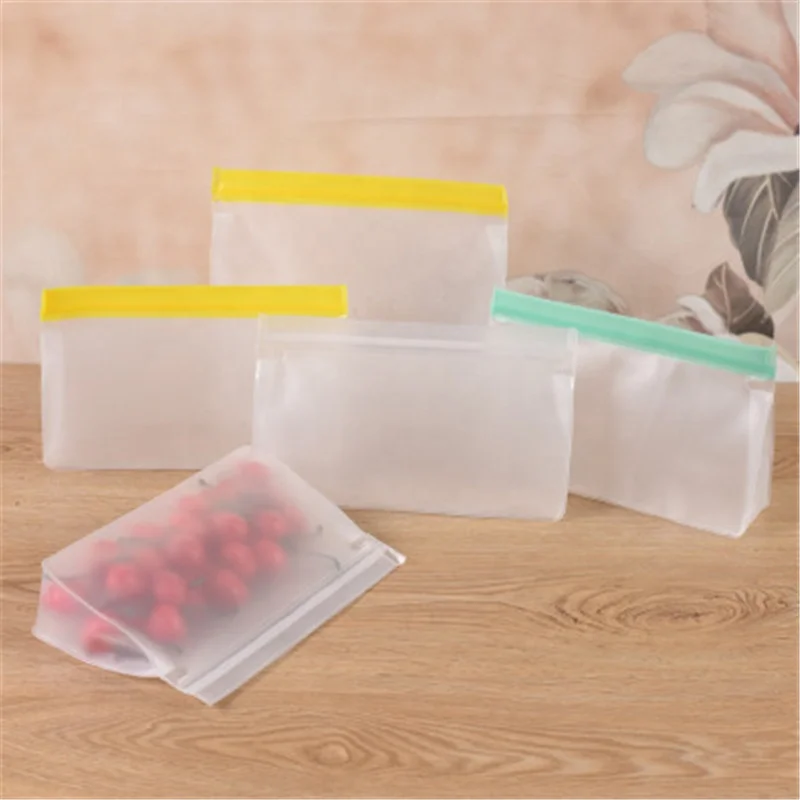 Trendy PEVA Ecofriendly Zip Lock Reusable Custom Leakproof Food Storage Bag, Transparent
Trendy PEVA Ecofriendly Zip Lock Reusable Custom Leakproof Food Storage Bag, Transparent