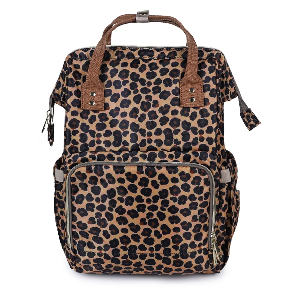 Wholesale Customized Waterproof Sunflower Fashionable Leopard Diaper Backpacks, Shows as the pictures
Wholesale Customized Waterproof Sunflower Fashionable Leopard Diaper Backpacks, Shows as the pictures