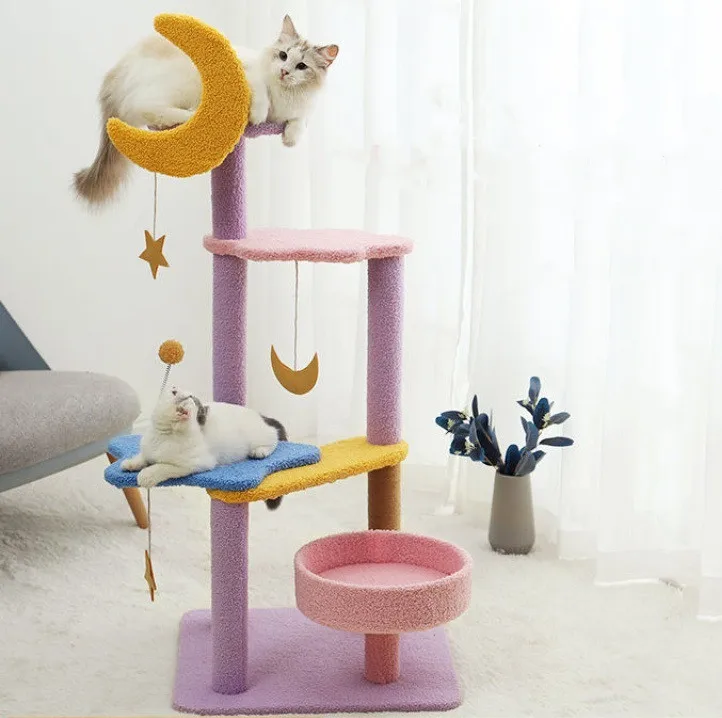Modern Cat Tree With Moon Star And Durable Sisal Post Cat Tree Wood Cat Tree Design
Modern Cat Tree With Moon Star And Durable Sisal Post Cat Tree Wood Cat Tree Design