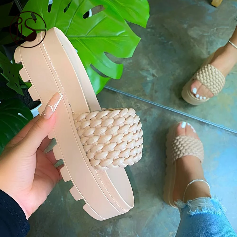 2021 colorful weave custom slippers casual comfort slides women light weight anti slip women slippers, Picture
2021 colorful weave custom slippers casual comfort slides women light weight anti slip women slippers, Picture
