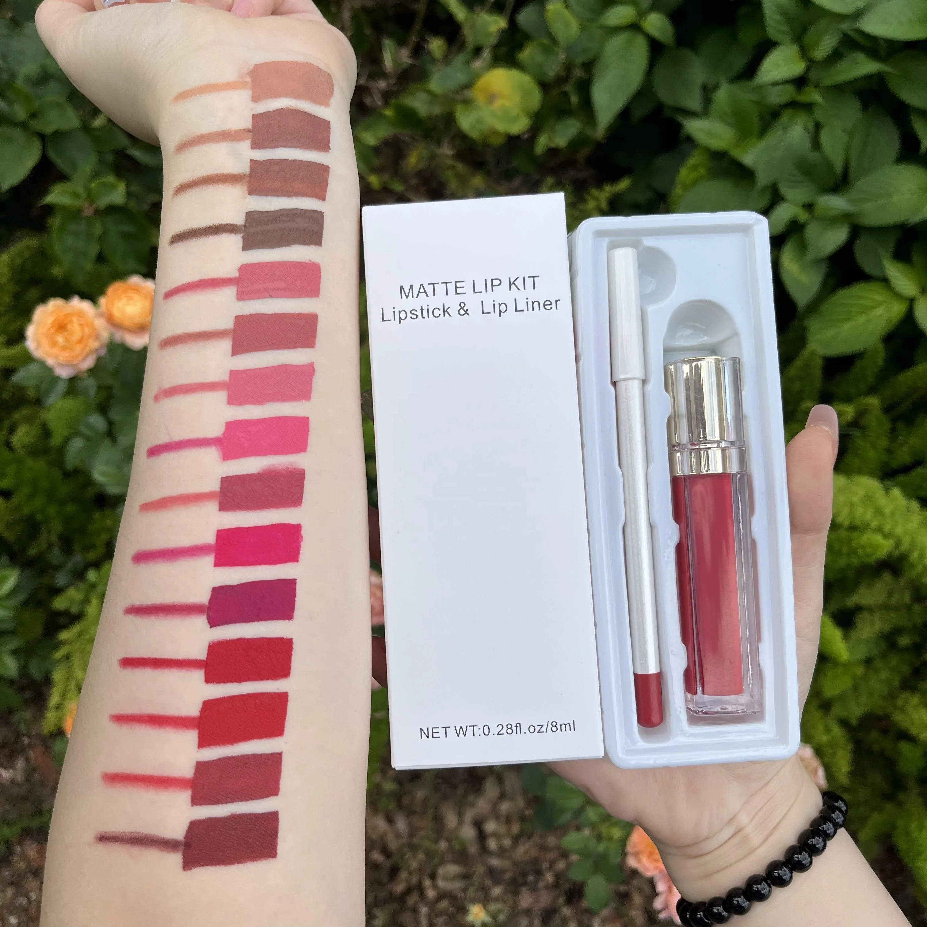 New private label matte liquid long lasting lipstick set waterproof lip gloss with lip liner kit
New private label matte liquid long lasting lipstick set waterproof lip gloss with lip liner kit