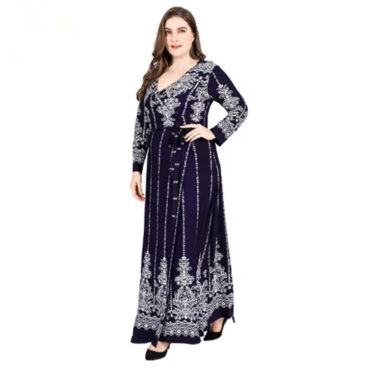 Navy Blue XL-6XL plus size New Abaya Muslim Dresses Arabic Velvet Pakistani Dubai Islamic Print Warm Dress
Navy Blue XL-6XL plus size New Abaya Muslim Dresses Arabic Velvet Pakistani Dubai Islamic Print Warm Dress