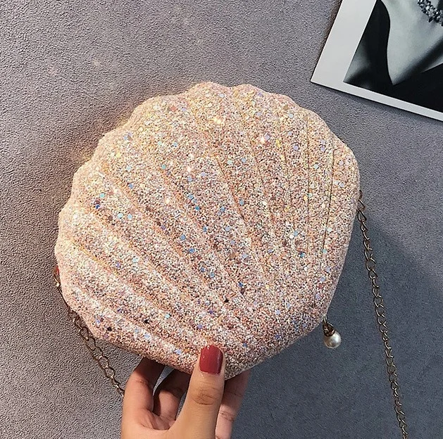 Shiny Shell Messenger Mini Fashion All-match Metal Chain One-shoulder Women's Bag Wholesale, Black,white,pink
Shiny Shell Messenger Mini Fashion All-match Metal Chain One-shoulder Women's Bag Wholesale, Black,white,pink
