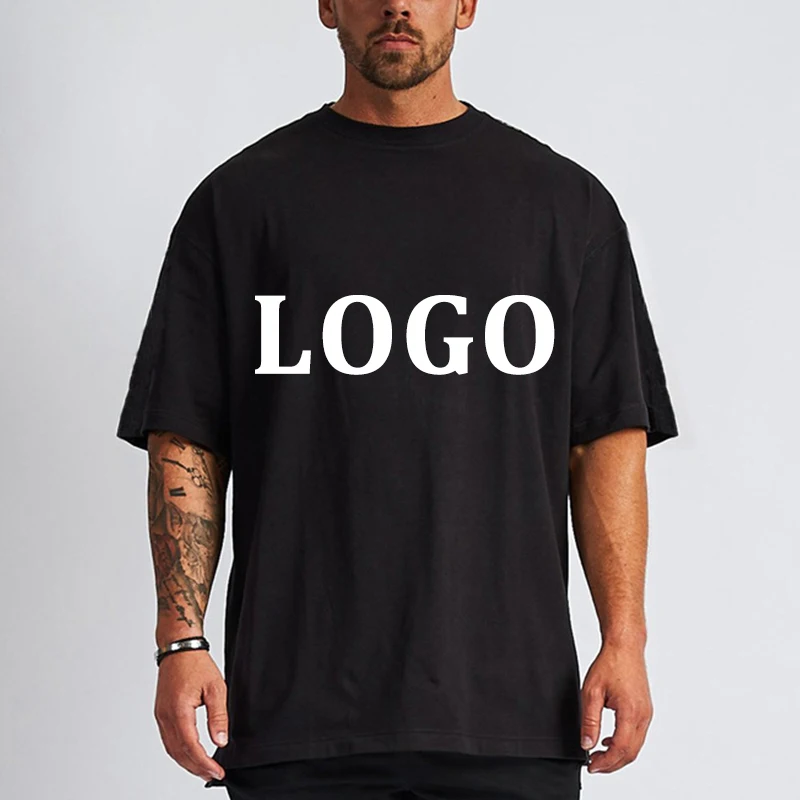 Wholesale high quality drop shoulder oversized t shirt custom brand printing unisex men's t-shirts, Customized color
Wholesale high quality drop shoulder oversized t shirt custom brand printing unisex men's t-shirts, Customized color