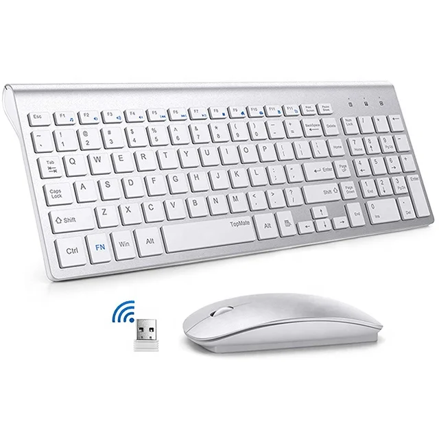 Factory Price New Product Super Mini Slim 2.4G wireless keyboard and mouse Combo Set For Home Office Notebook Laptop PC
Factory Price New Product Super Mini Slim 2.4G wireless keyboard and mouse Combo Set For Home Office Notebook Laptop PC