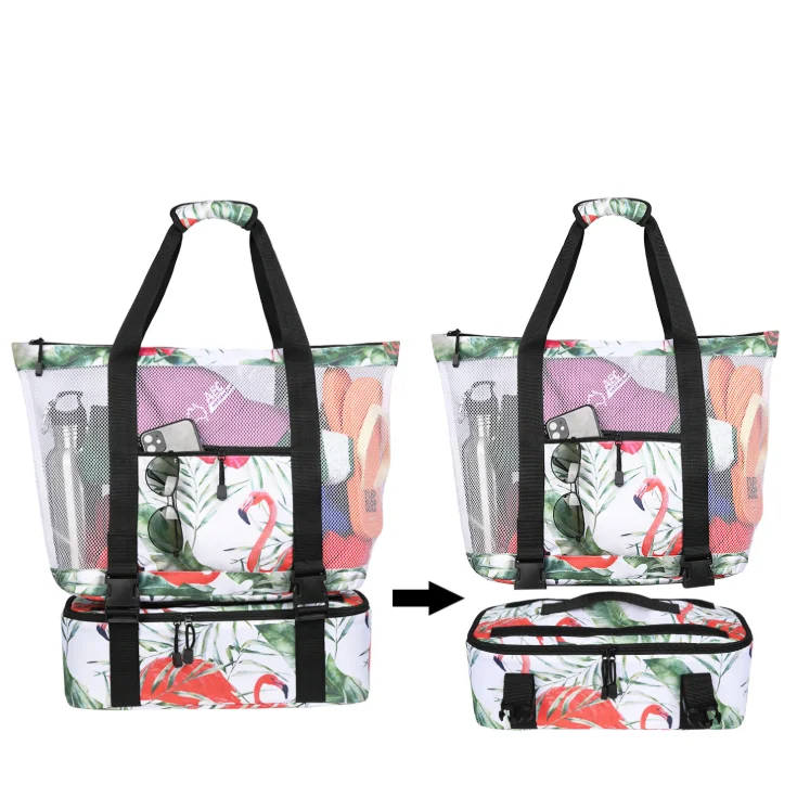 Wholesale Waterproof Mesh Beach Tote Bags Beach Cooler Tote Beach Cooler Bag, 5 colors
Wholesale Waterproof Mesh Beach Tote Bags Beach Cooler Tote Beach Cooler Bag, 5 colors