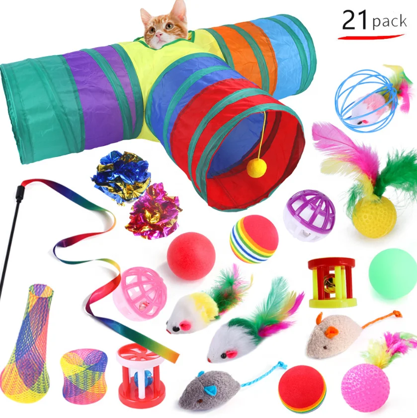 Wholesale all kinds of pet cat toy set cat channel funny cat stick plush mouse combination toy
Wholesale all kinds of pet cat toy set cat channel funny cat stick plush mouse combination toy