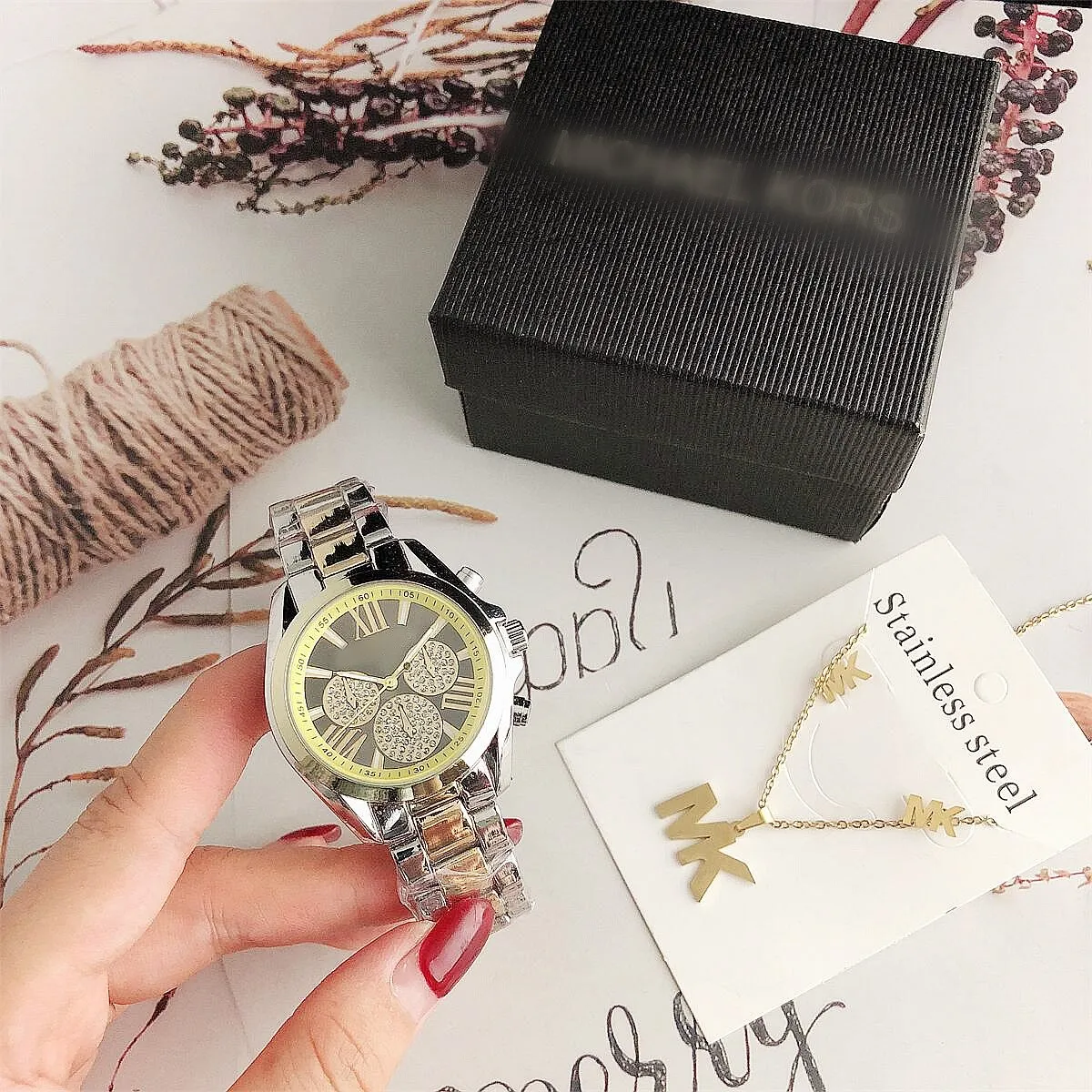 Amazon top seller Fashion Luxury girl Jewelry watch necklace watch bracelet earring sets for women 2020 reloj
Amazon top seller Fashion Luxury girl Jewelry watch necklace watch bracelet earring sets for women 2020 reloj