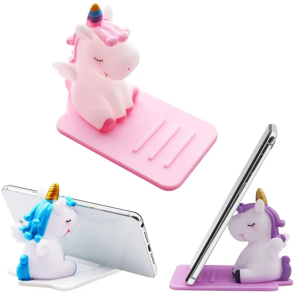 Dropshipping 3 Pack Cute Unicorn Phone Holder Adjustable Stand, Compatible with All Mobile Smart Phone
Dropshipping 3 Pack Cute Unicorn Phone Holder Adjustable Stand, Compatible with All Mobile Smart Phone
