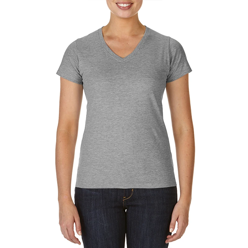 Hot Sale Label Private Customize Printed Logo Printed V Neck T Shirt For Women Cotton Comfort Breathable Printing Blank T-shirt
Hot Sale Label Private Customize Printed Logo Printed V Neck T Shirt For Women Cotton Comfort Breathable Printing Blank T-shirt