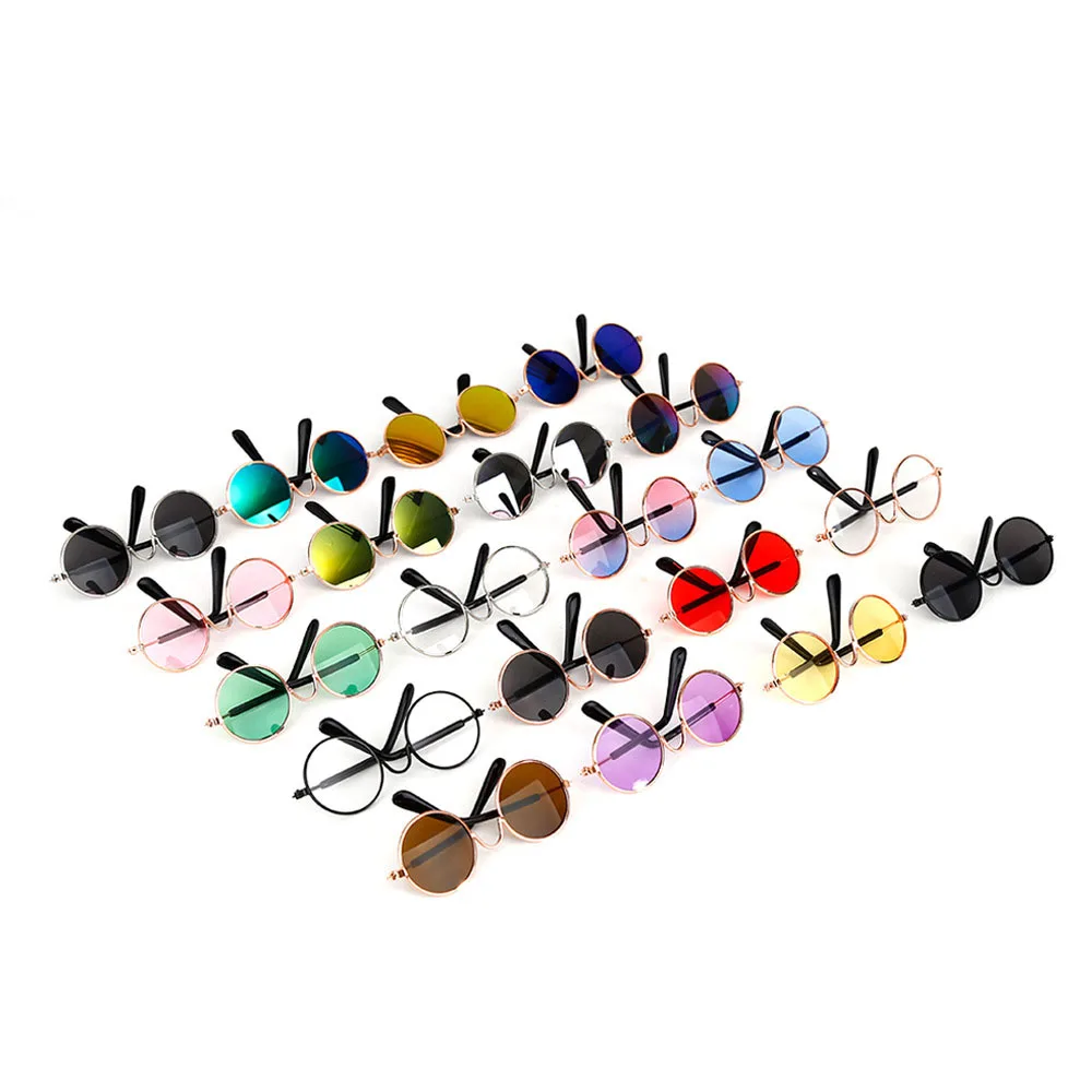 Hot Sale Pet Accessories Pet Mini Glasses Multi-colors Dazzle Metal Sunglasses for Cat and Dog Prevent Wind and UV Protection, As picture
Hot Sale Pet Accessories Pet Mini Glasses Multi-colors Dazzle Metal Sunglasses for Cat and Dog Prevent Wind and UV Protection, As picture