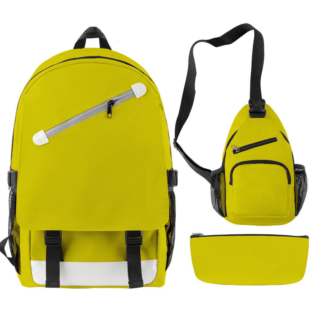 New style unisex 3pcs backpack custom logo popular trends oxford cheap waterproof backpack
New style unisex 3pcs backpack custom logo popular trends oxford cheap waterproof backpack