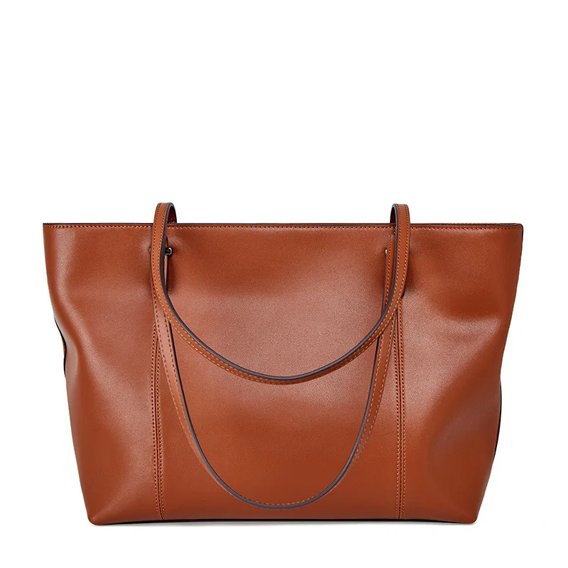 Wholesale Genuine Leather Handbags Large Capacity 2021 New Retro Handbags Tote Bags One-shoulder Portable Ladies Bags
Wholesale Genuine Leather Handbags Large Capacity 2021 New Retro Handbags Tote Bags One-shoulder Portable Ladies Bags