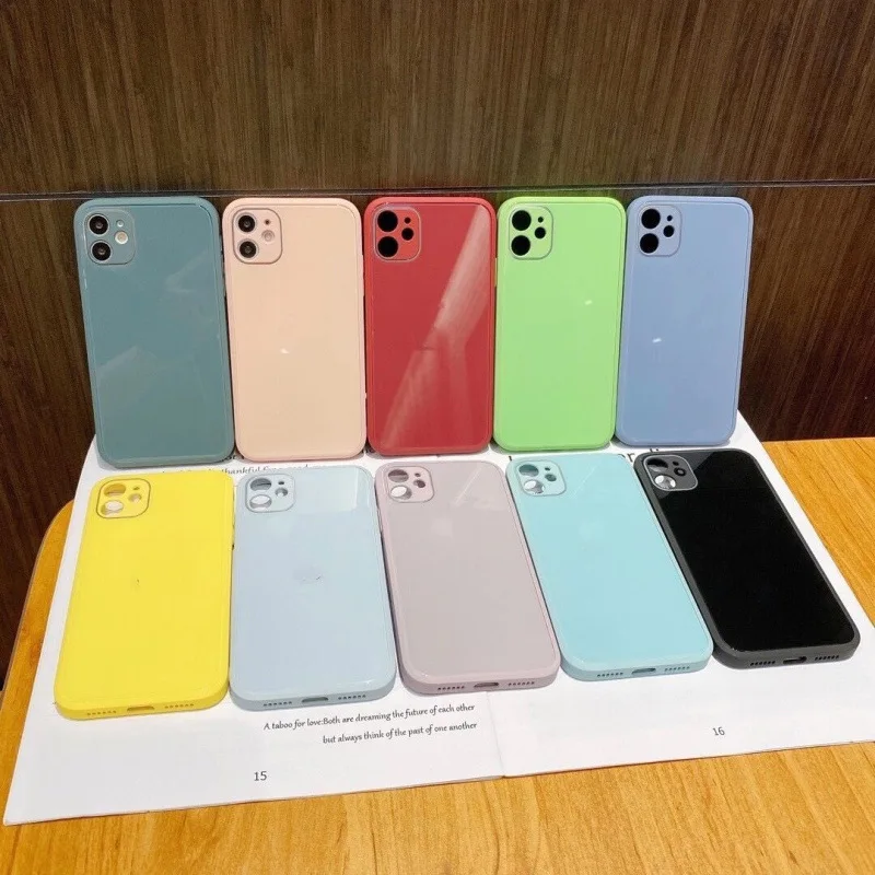 New Arrival Fashion Liquid Silicone Tempered Glass Phone Case for iphone 13 12 Mini Pro max 11 Pro XR
New Arrival Fashion Liquid Silicone Tempered Glass Phone Case for iphone 13 12 Mini Pro max 11 Pro XR