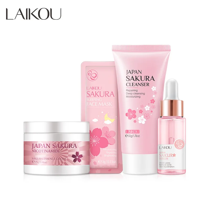 Hot Sale Japan Sakura Skincare Set Private Label Nature Japan Moisturizing Whitening Sakura Skincare, Pink
Hot Sale Japan Sakura Skincare Set Private Label Nature Japan Moisturizing Whitening Sakura Skincare, Pink