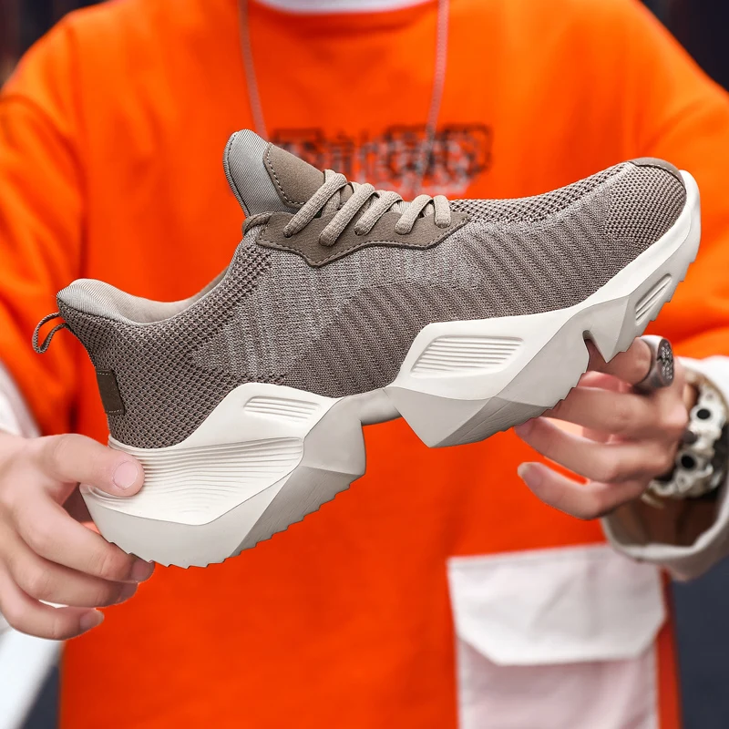 2020 Autumn New Men Casual Shoes Comfortable Fashion Sneakers for Men Shoes Outdoor Leisure Footwear Black Zapatillas Hombre, Black,khaki
2020 Autumn New Men Casual Shoes Comfortable Fashion Sneakers for Men Shoes Outdoor Leisure Footwear Black Zapatillas Hombre, Black,khaki