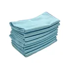 Cloth Cleaning Cloth Microfiber Hot Sale Streak Free Lint Free Cleaning Glass Window Blue Microfiber Cloth