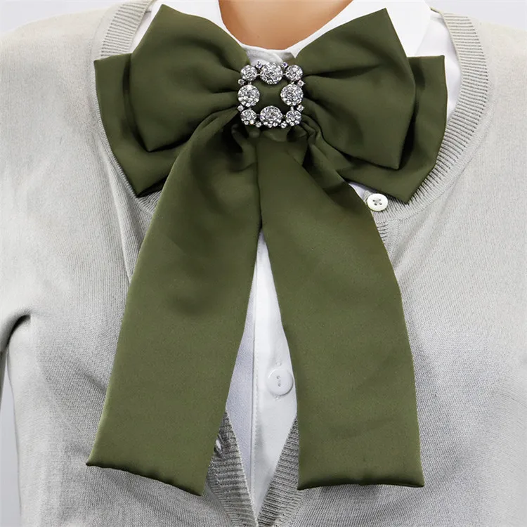 CLARMER Fashion Crystal Ribbon Brooch Women Bow Tie Colorful Lolita Pendant Bow Tie Clothing Corsage Brooches, As picture
CLARMER Fashion Crystal Ribbon Brooch Women Bow Tie Colorful Lolita Pendant Bow Tie Clothing Corsage Brooches, As picture