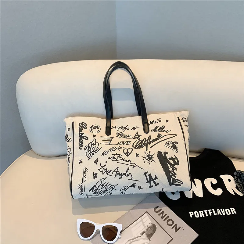 latest designer canvas casual tote hand bags ladies should bag printing pattern women large canvas graffiti handbags
latest designer canvas casual tote hand bags ladies should bag printing pattern women large canvas graffiti handbags