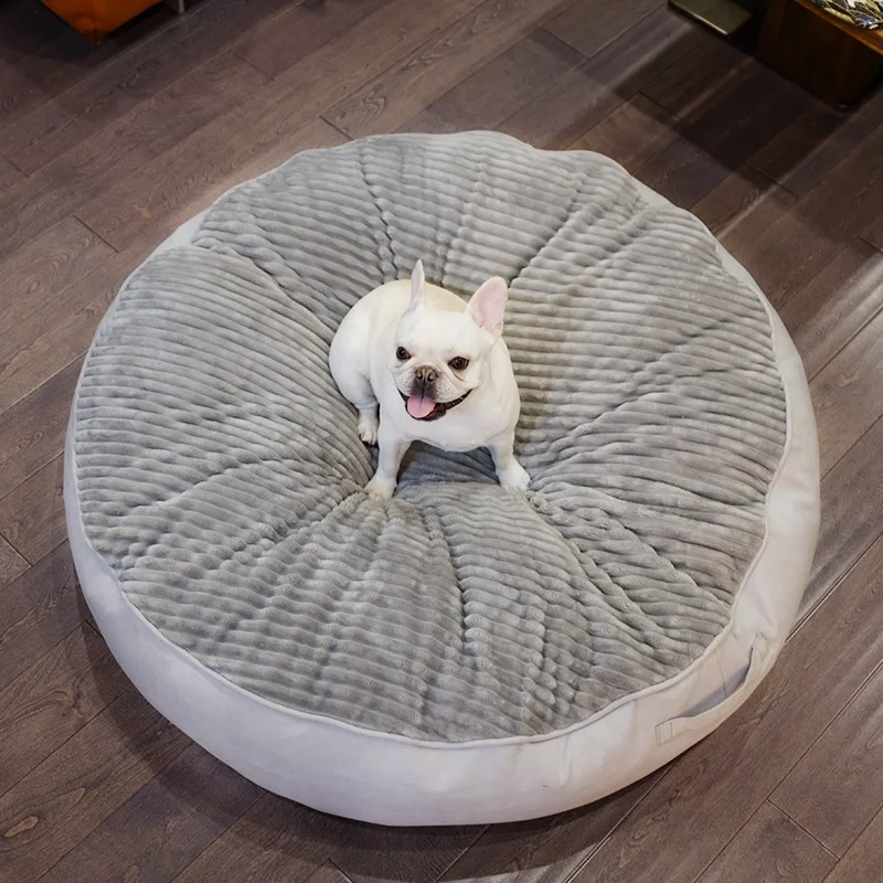 Wholesale dog bed cushion luxury dog bed fleece cotton custom Round pet bed, Customized
Wholesale dog bed cushion luxury dog bed fleece cotton custom Round pet bed, Customized