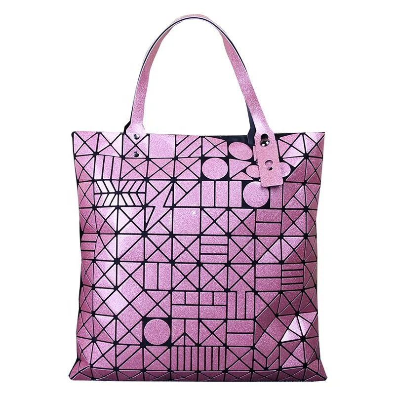 Women Zipper Shoulder Deformable Handbag Glitter Geometric Toto Bag, Pink, balck, red, silver, gray, blue, light blue, golden, wine red
Women Zipper Shoulder Deformable Handbag Glitter Geometric Toto Bag, Pink, balck, red, silver, gray, blue, light blue, golden, wine red