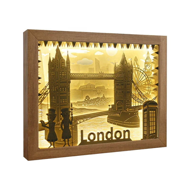 3D LED Projection Lamp London Tower Bridge Shape Remote Control Night Wall Light Lamp Colorful Designs
3D LED Projection Lamp London Tower Bridge Shape Remote Control Night Wall Light Lamp Colorful Designs