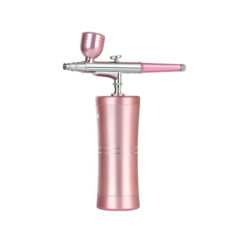 Portable Double Action Nozzle Spray Gun Kit Compressor Air Brush Paint Spray Gun Nail Art Design Tattoo Cake Spray Gun, Pink / red / black
Portable Double Action Nozzle Spray Gun Kit Compressor Air Brush Paint Spray Gun Nail Art Design Tattoo Cake Spray Gun, Pink / red / black