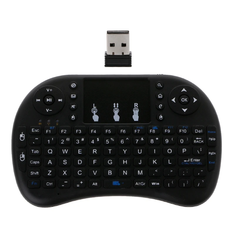 Custom Logo USB Rechargeable 2.4G Wireless Air Mouse Mini Keyboard i8 with Touch Pad for Android TV Box
Custom Logo USB Rechargeable 2.4G Wireless Air Mouse Mini Keyboard i8 with Touch Pad for Android TV Box