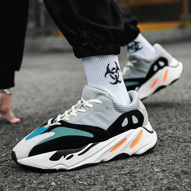 Wholesale Brand Men Sneakers Fashion Lace Up Sports Shoes Outdoor 700 Running Shoes For Men, Color sport shoes
Wholesale Brand Men Sneakers Fashion Lace Up Sports Shoes Outdoor 700 Running Shoes For Men, Color sport shoes
