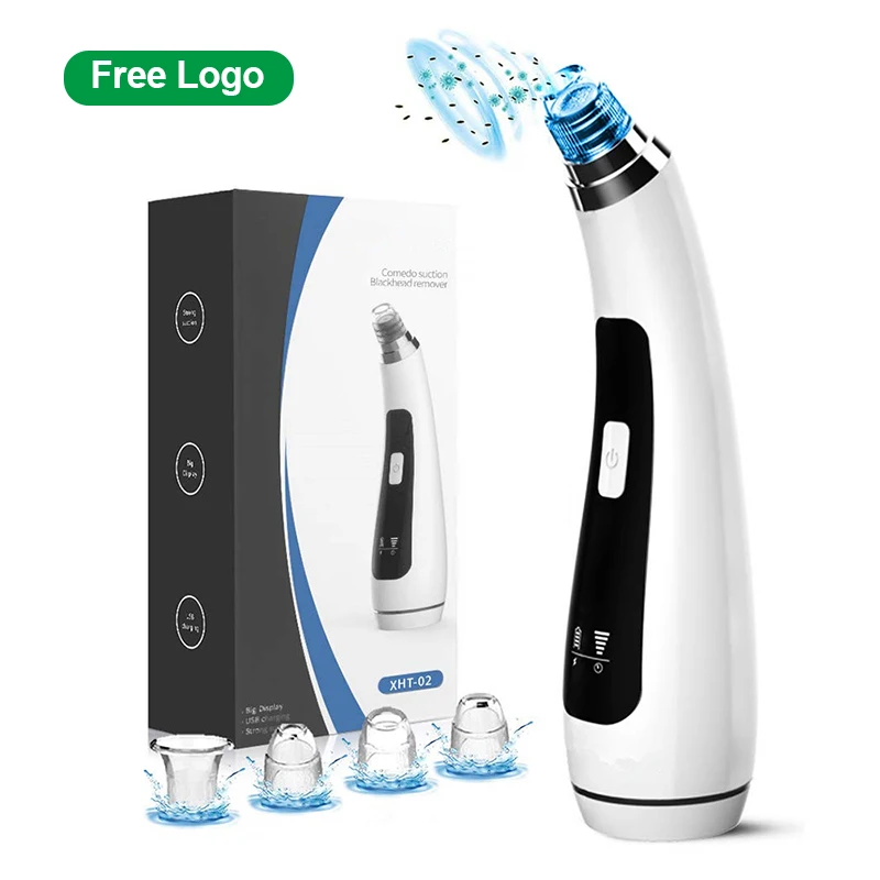 Free Logo Factory OEM Rechargeable Electric pore cleaner blackhead remover vacuum with water
Free Logo Factory OEM Rechargeable Electric pore cleaner blackhead remover vacuum with water