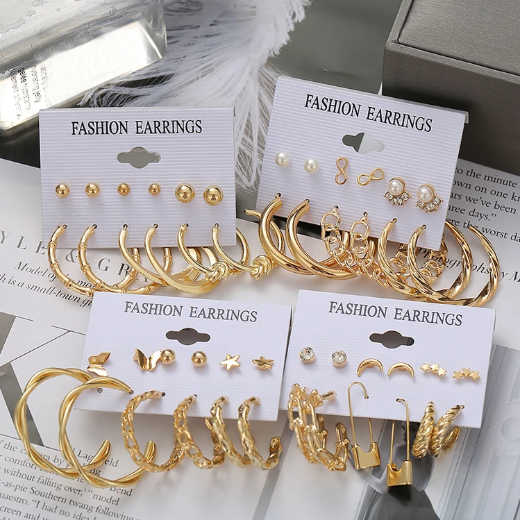 Fashion Trendy luxury Pearl gemstone hoop earrings Set gold Circle bamboo earrings for women 2021
Fashion Trendy luxury Pearl gemstone hoop earrings Set gold Circle bamboo earrings for women 2021