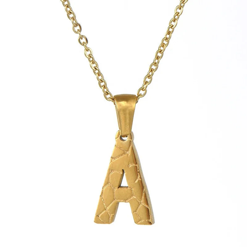 Crazing Initial Letter Pendant silver necklace Men Women Minimalist New design Gift jewelry sterling silver 925, White gold (rose gold, yellow are avaliable)
Crazing Initial Letter Pendant silver necklace Men Women Minimalist New design Gift jewelry sterling silver 925, White gold (rose gold, yellow are avaliable)