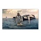 CLR Home Theater HD 4K 100 Inch 16:9 PET Crystal Fixed Frame Projection Screen Perfect For UST Laser Projector