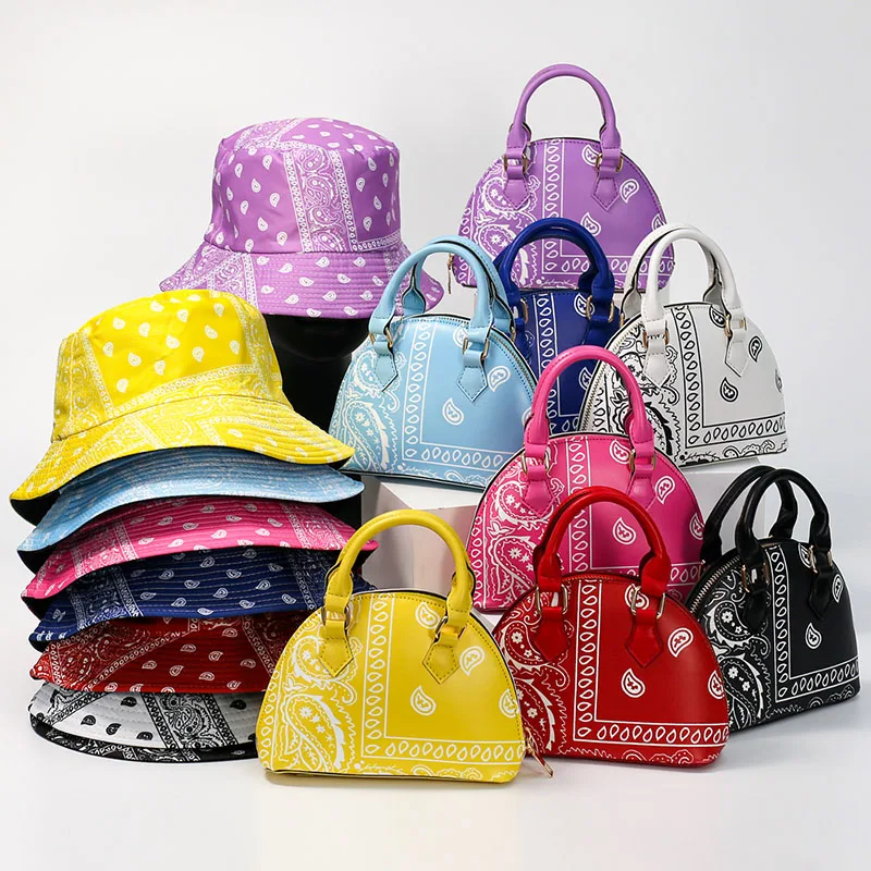 Summer New Trend Fashion Women Crossbody Handbag Cashew Flower Round Wallet Diagonal Chain Lady Purses And Hat Set Bandana Bag
Summer New Trend Fashion Women Crossbody Handbag Cashew Flower Round Wallet Diagonal Chain Lady Purses And Hat Set Bandana Bag