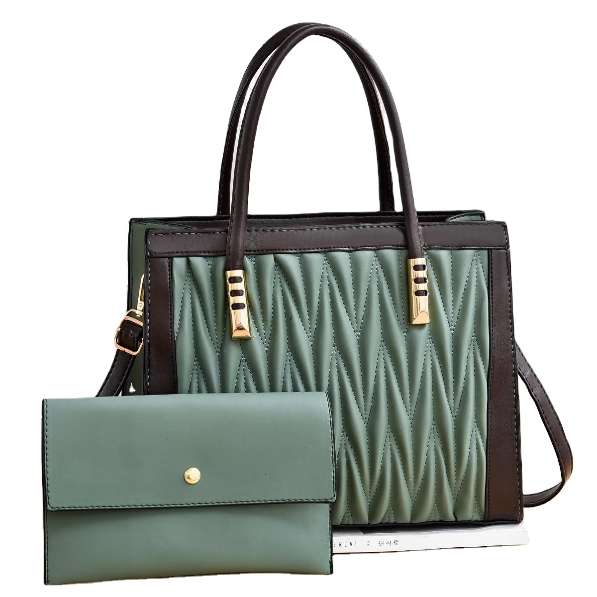 Wholesale New fashion Women Handbags and Purses Tote Purse for Women Work Bag with Wallet, Black,red,blue,green,pink,yellow,khaki
Wholesale New fashion Women Handbags and Purses Tote Purse for Women Work Bag with Wallet, Black,red,blue,green,pink,yellow,khaki