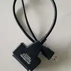 Sata Cable Sata OEM High Speed USB 2.0 To 2.5" SATA Hard Drive Adapter Cable With Power USB To SATA Converter