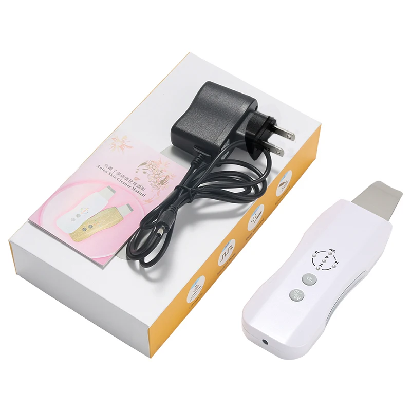 SC001 28Khz ultra sonic skin scrubber with ems massage for face lift facial cleaner exfoliating beauty tool home use, Pink purple white green
SC001 28Khz ultra sonic skin scrubber with ems massage for face lift facial cleaner exfoliating beauty tool home use, Pink purple white green