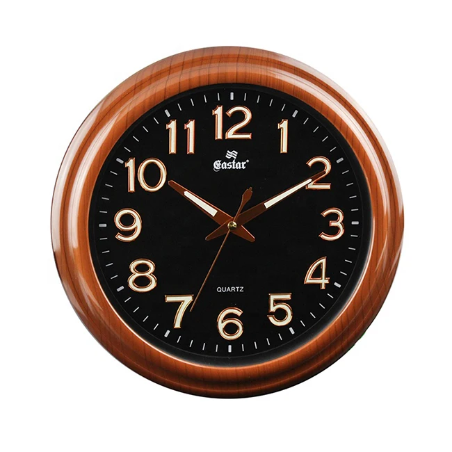 33CM plastic frame luminous plastic wooden dial hands nightlight is suitable for home decoration wall clock
33CM plastic frame luminous plastic wooden dial hands nightlight is suitable for home decoration wall clock