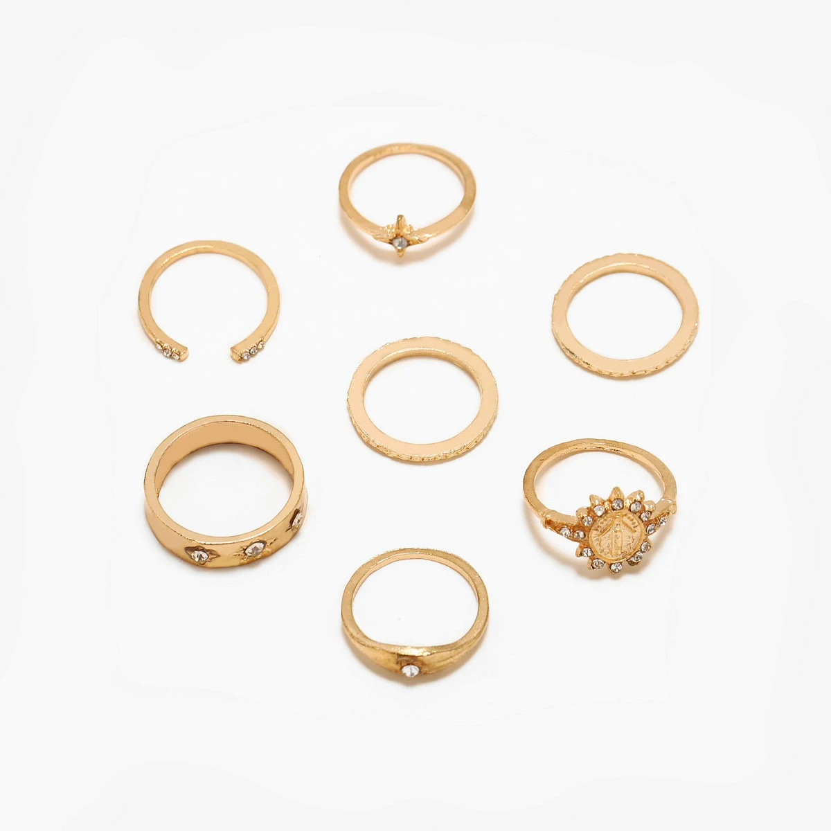 5075 factory wholesale cheap metal ring gold plated daily decoration women 's finger ring sets for all fingers
5075 factory wholesale cheap metal ring gold plated daily decoration women 's finger ring sets for all fingers