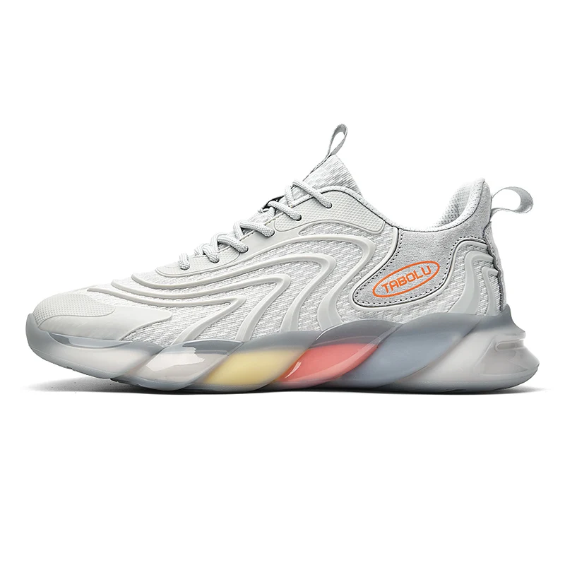 New men's sports running shoes reflective design fabric twist bottom breathable low top trendy shoes sports fashion shoe for men
New men's sports running shoes reflective design fabric twist bottom breathable low top trendy shoes sports fashion shoe for men