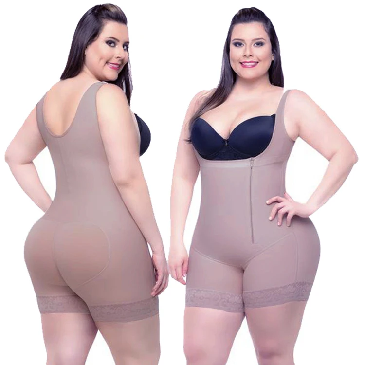 woman plus size side zipper slim abdomen control body shaper corset grey color full Body Shapewear
woman plus size side zipper slim abdomen control body shaper corset grey color full Body Shapewear